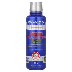 ALLMAX, Liquid L-Carnitine 1500, Fruit Punch, 16 oz (473 ml)