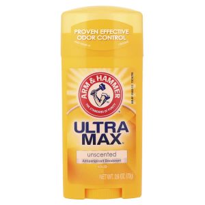 Arm & Hammer, UltraMax™, Solid Antiperspirant Deodorant, Unscented, 2.6 oz (73 g)