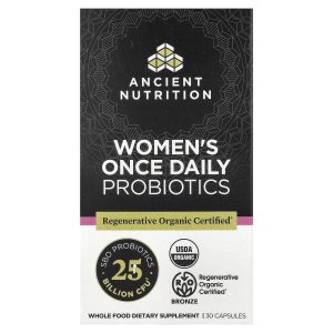 Ancient Nutrition, Women's Once Daily Probiotics, 30 Capsules