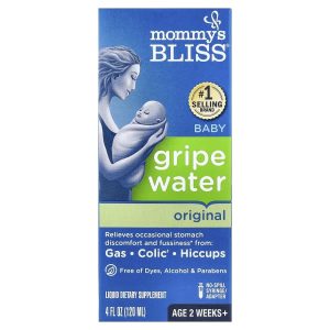 Mommy's Bliss, Baby Gripe Water, Age 2 Weeks+, 4 fl oz (120 ml)