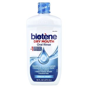 Biotene Dental Products, Dry Mouth Oral Rinse, Fresh Mint, 16 fl oz (473 ml)