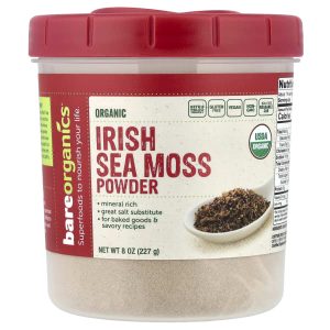BareOrganics, Organic Irish Sea Moss Powder, 8 oz (227 g)