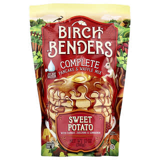 Birch Benders, Complete Pancake & Waffle Mix, Sweet Potato, 12 oz (340 g)