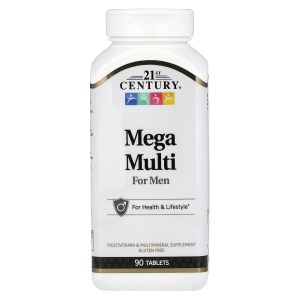 21st Century, Mega Multi For Men, 90 Tablets