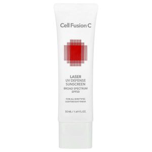 Cell Fusion C, Laser UV Defense Sunscreen, For All Skin Types, SPF 50, 1.69 fl oz (50 ml)