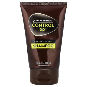 Just for Men, Control GX®, Gradual Gray-Reducing Shampoo, For Brown to Black Hair, 4 fl oz (118 ml)