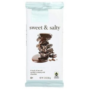 Chuao Chocolatier, Milk Chocolate Bar, Sweet & Salty, 2.8 oz (80 g)