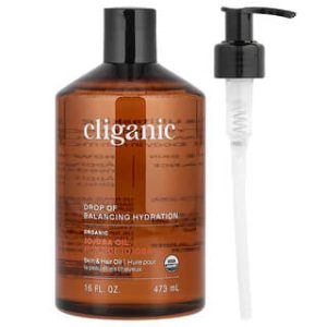 Cliganic, Organic Jojoba Oil, For Oily & Combination Skin, 16 fl oz (473 ml)