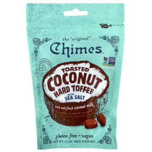 Chimes, Toasted Coconut Hard Toffee with Sea Salt, 3.5 oz (100 g)