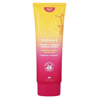 Derma E, Vitamin C Whipped Radiance Polish, For All Skin Types, 4 oz (113 g)