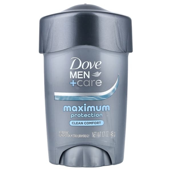 Dove, Men+Care, Maximum Protection, Antiperspirant, Clean Comfort, 1.7 oz (48 g)