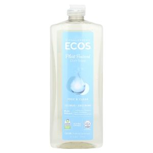 Ecos®, Plant Powered Dish Soap, Free & Clear, 25 fl oz (739 ml)