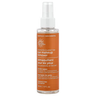 Earth Science, Eye Makeup Remover, Chamomile & Green Tea, Fragrance Free, 4 fl oz (118 ml)