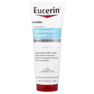 Eucerin, Advanced Repair Cream, Fragrance Free, 8 oz (226 g)