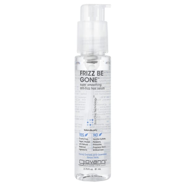 Giovanni, Frizz Be Goneā¢, Super Smoothing, Anti-Frizz Hair Serum, 2.75 fl oz (81 ml)