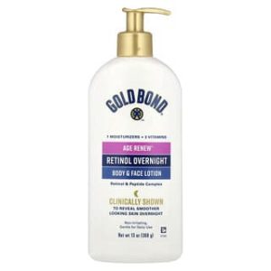 Gold Bond, Age Renew®, Retinol Overnight, Body & Face Lotion, 13 oz (368 g)