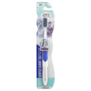 GuruNanda, Gentle Giant™ Toothbrush, Soft, 1 Toothbrush