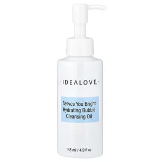 Idealove, Serves You Bright Hydrating Bubble Cleansing Oil, 4.9 fl oz (145 ml)