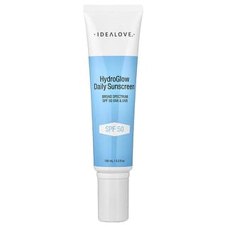 Idealove, Hydro Glow Daily Sunscreen SPF 50, 3.3 fl oz (100 ml)