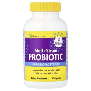 InnovixLabs, Multi-Strain Probiotic, 60 Capsules