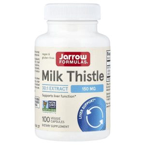 Jarrow Formulas, Milk Thistle, 150 mg, 100 Veggie Capsules