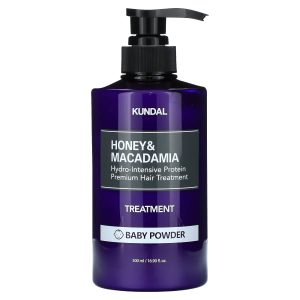 Kundal, Honey & Macadamia, Treatment, Baby Powder, 16.9 fl oz (500 ml)
