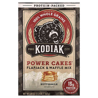 Kodiak Cakes, Power CakesĀ®, Flapjack & Waffle Mix, Buttermilk, 20 oz (567 g)