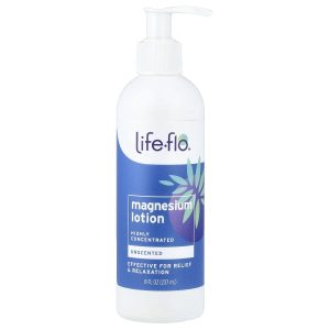Life-flo, Magnesium Lotion, Highly Concentrated, Unscented, 8 fl oz (237 ml)