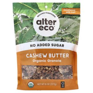 Alter Eco, Organic Granola, Cashew Butter, 8 oz (227 g)