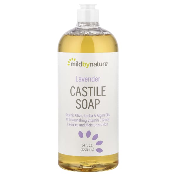 Mild By Nature, Castile Soap, Lavender, 34 fl oz (1,005 ml)