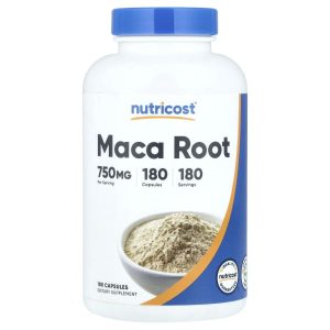 Nutricost, Maca Root, 750 mg, 180 Capsules