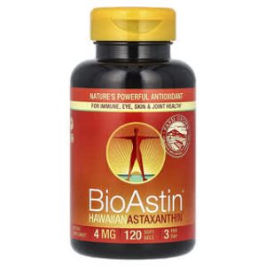 Nutrex Hawaii, BioAstin®, Hawaiian Astaxanthin, 4 mg, 120 Soft Gels