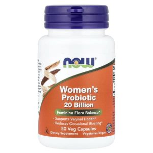 NOW Foods, Woman's Probiotic, 20 Billion, 50 Veg Capsules