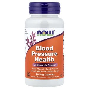 NOW Foods, Blood Pressure Health, 90 Veg Capsules
