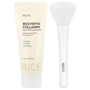 Nacific, Rice Pepta Collagen Peel-Off Wrapping Beauty Mask, 2.46 oz (70 g)