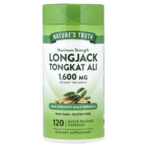 Nature's Truth, Longjack Tongkat Ali, 120 Quick Release Capsules (800 mg per Capsule)