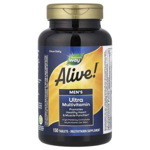 Nature's Way, Alive!®, Men's Ultra Multivitamin, 150 Tablets
