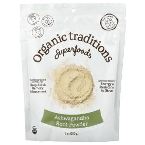 Organic Traditions, Superfoods, Ashwagandha Root Powder, 7 oz (200 g)