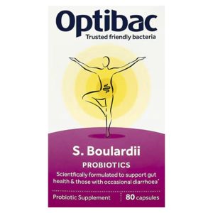 Optibac, S. Boulardii Probiotics, 80 Capsules