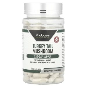 Probase Nutrition, Turkey Tail Mushroom, 100 mg, 120 Capsules