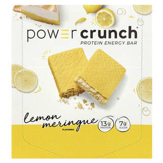 BNRG, Power Crunch®, Protein Energy Bar, Lemon Meringue, 12 Bars, 1.4 oz (40 g) Each