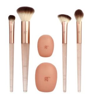 Real Techniques, Cherry On Top, A Brighter Hue Base Set, 6 Piece Set