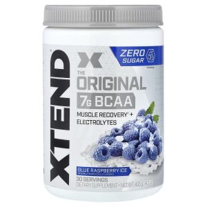 XTEND, 7G BCAA, Blue Raspberry Ice, 14.3 oz (405 g)