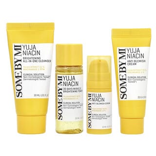 Some By Mi, Yuja Niacin, Anti Blemish Starter Kit Edition, 4 Piece Kit