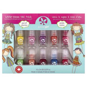 SuncoatGirl, Water-Based Nail Polish Kit, Party Palette, 12 Piece Kit
