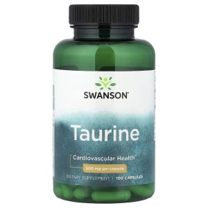 Swanson Vitamins, Taurine, 500 mg, 100 Capsules