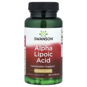 Swanson Vitamins, Alpha Lipoic Acid, 100 mg, 120 Capsules