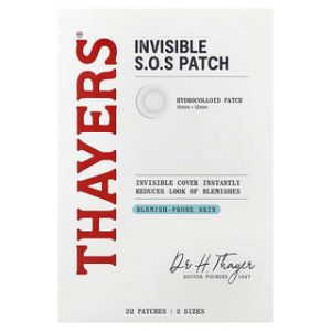 Thayers, Invisible S.O.S Patch, Blemish-Prone Skin, 22 Patches