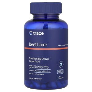 Trace, Beef Liver, 180 Capsules