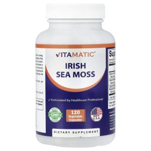 Vitamatic, Irish Sea Moss, 120 Vegetable Capsules